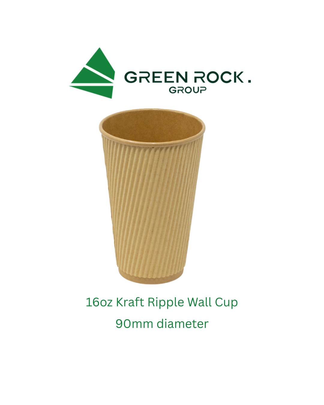 16oz Kraft Ripple Wall Cup (500)
