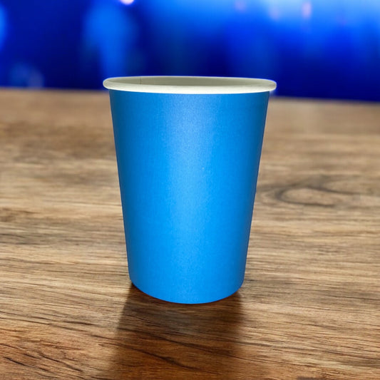 Blue 8oz SW paper cup