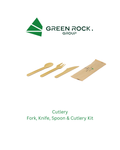 Paper Cutlery- Fork, Knife, Spoon & Cutlery Kit (3 in 1)