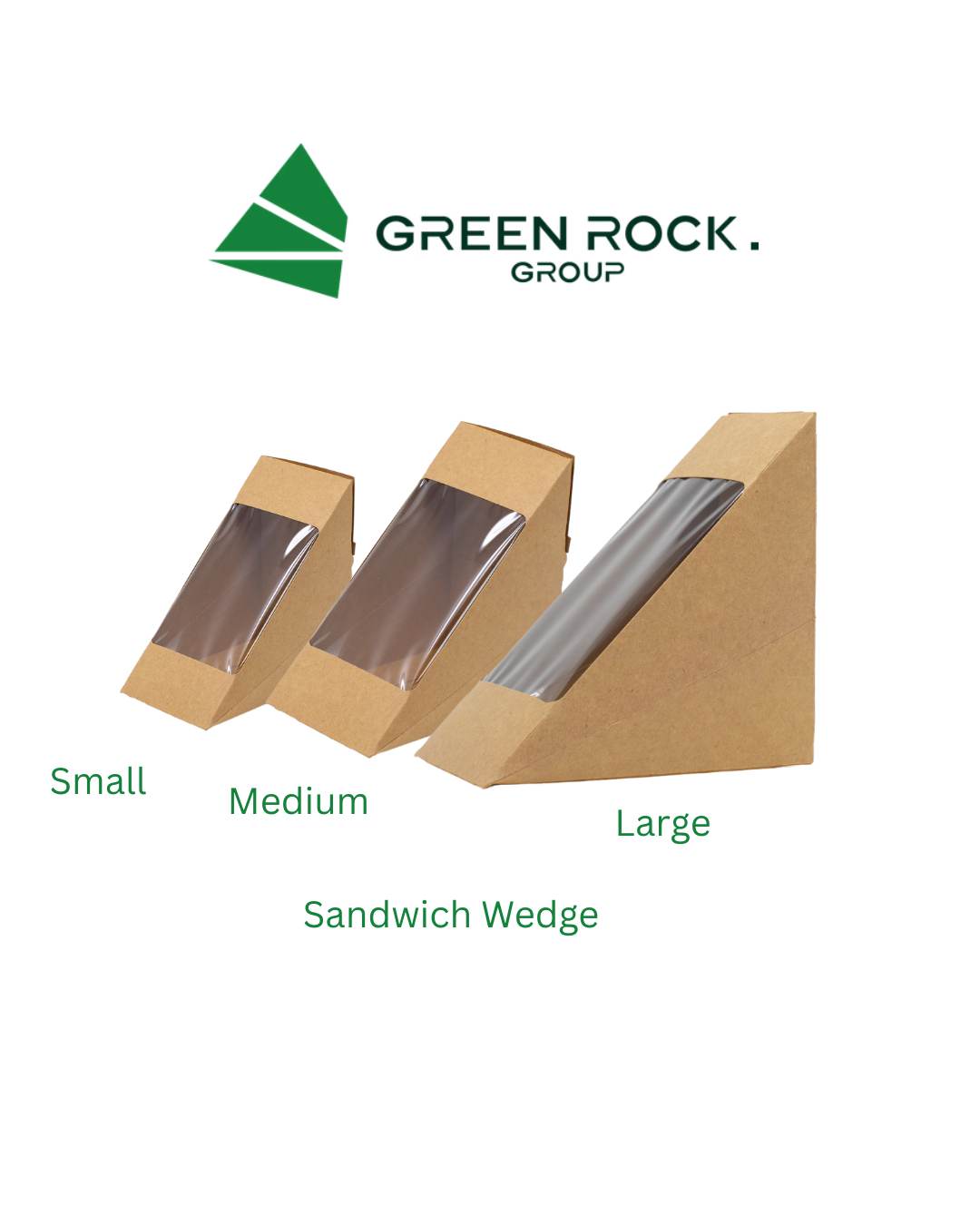 Sandwich Wedge Small, Medium & Large