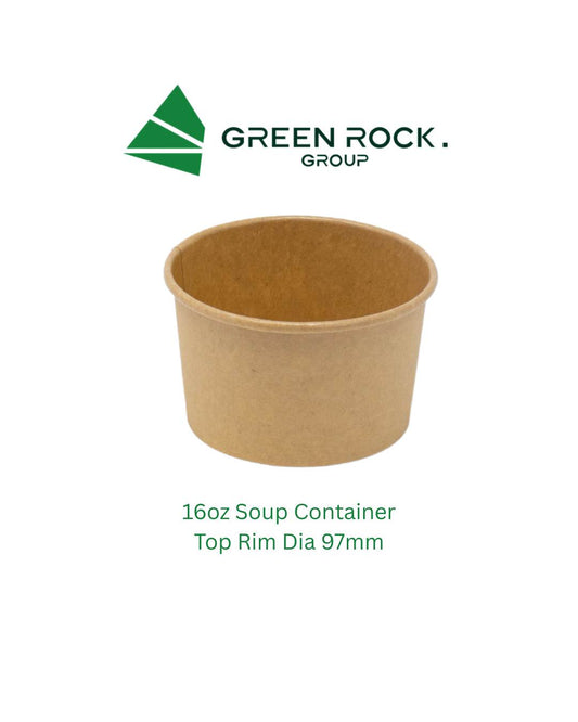 16oz Soup Container (97mm dia) (500)