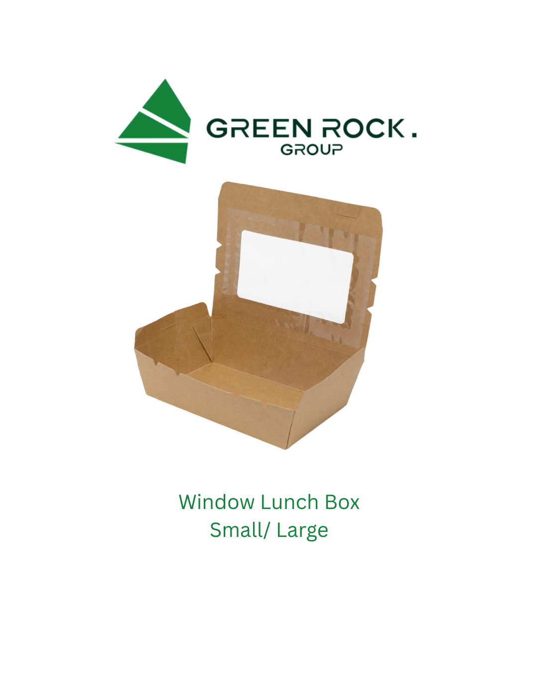 Window Lunch Box Small/ Large (200)